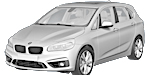BMW F45 B2958 Fault Code